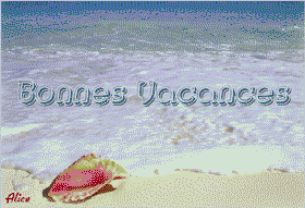 Gifs animés de vacances
