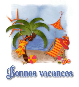 Gifs animés de vacances au soleil