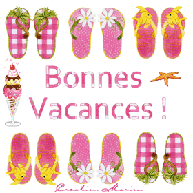 Gifs animés de vacances