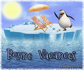 Gifs animés de vacances au soleil